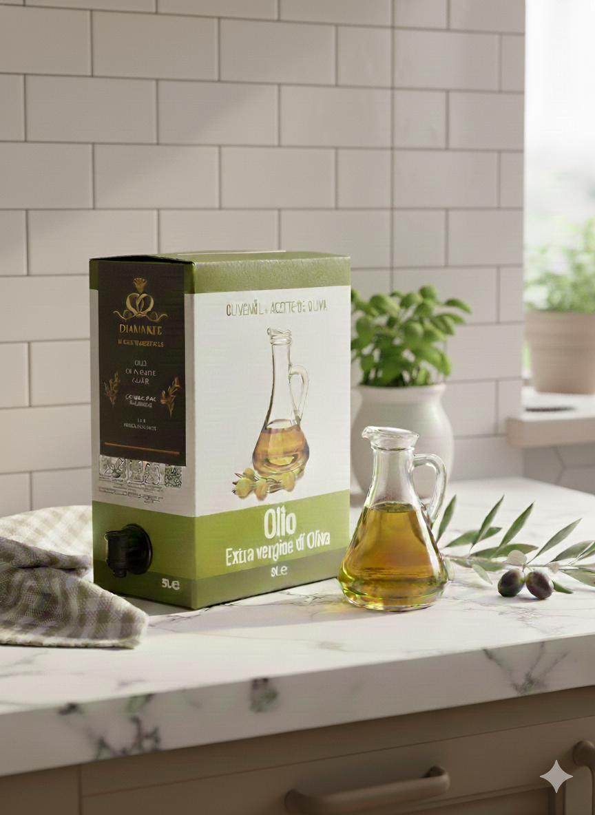 OLIO EVO PREMIUM 2025/26  ITALIANO  - 5 Litri Bag in Box
